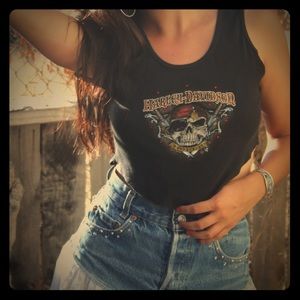 Harley Davidson tank
